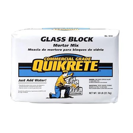 Quikrete White Glass Block Mortar Mix 50 lb QUIKRETE